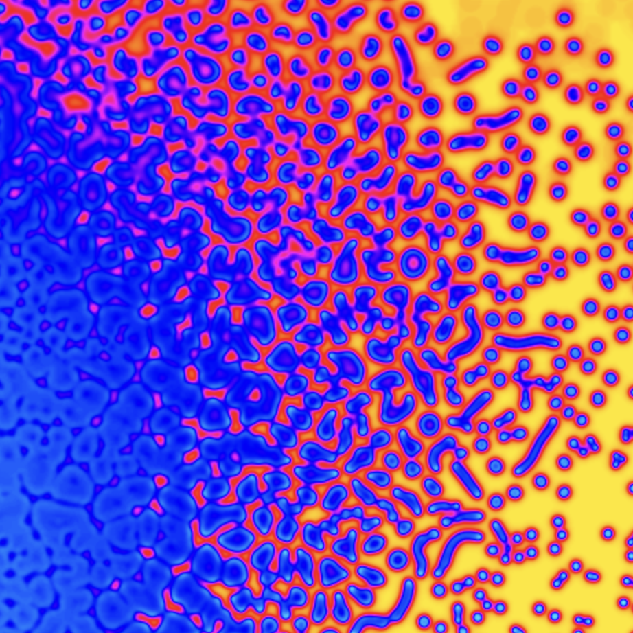 reaction diffusion shader